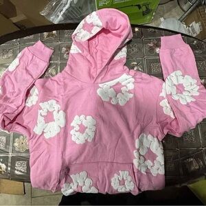 Pink Denim Tears Hoodie